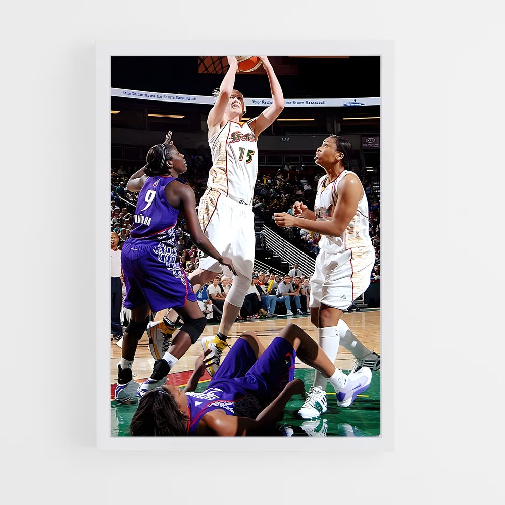 Poster L'Obstacle Imparable – affiche Basketball (vue 3)